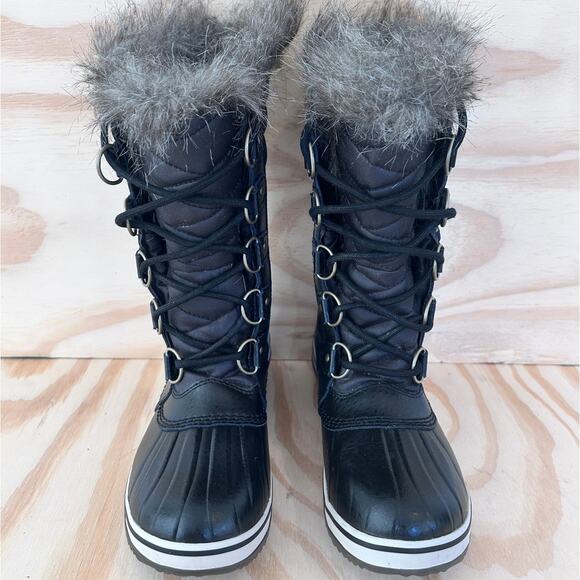 Sorel - Tofino II Faux Fur - Winter Boots - Black - Women's - 7 - LL3654-010 - Picture 2 of 9
